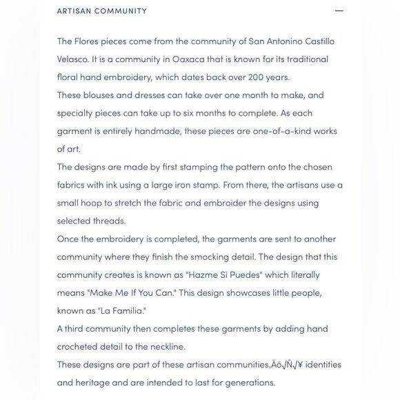 MI GOLONDRINA Blue White Striped Floral Embroidered Soledad Blouse Sz S Bohemian - Picture 9 of 9